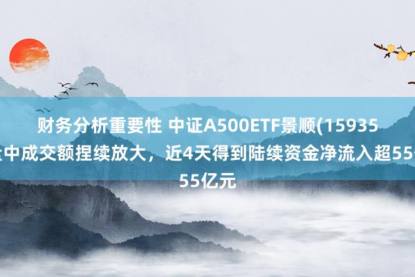 财务分析重要性 中证A500ETF景顺(159353)盘中成交额捏续放大，近4天得到陆续资金净流入超55亿元