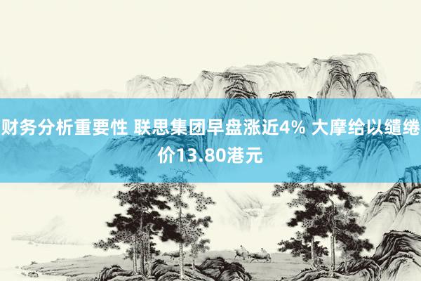 财务分析重要性 联思集团早盘涨近4% 大摩给以缱绻价13.80港元